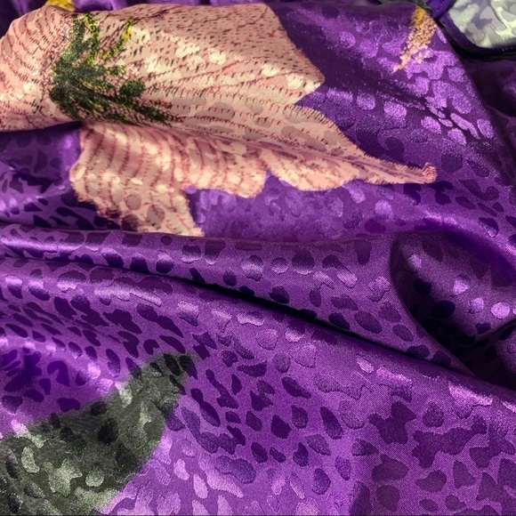 Dodo Bar Or Randy Purple Asymmetrical Mini dress US 6 - Picture 8 of 12